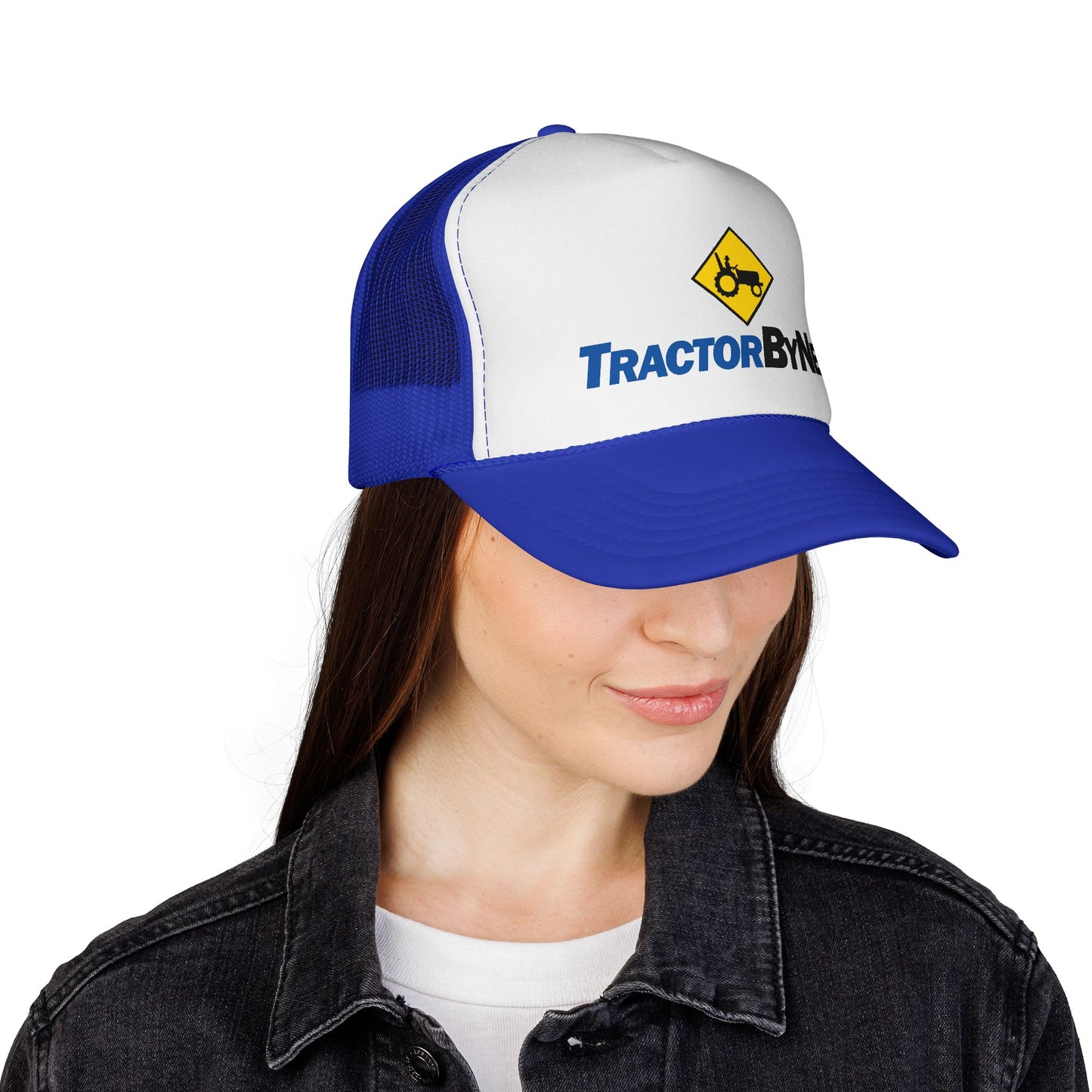 Trucker Cap — "TractorByNet" Logo Mesh Hat