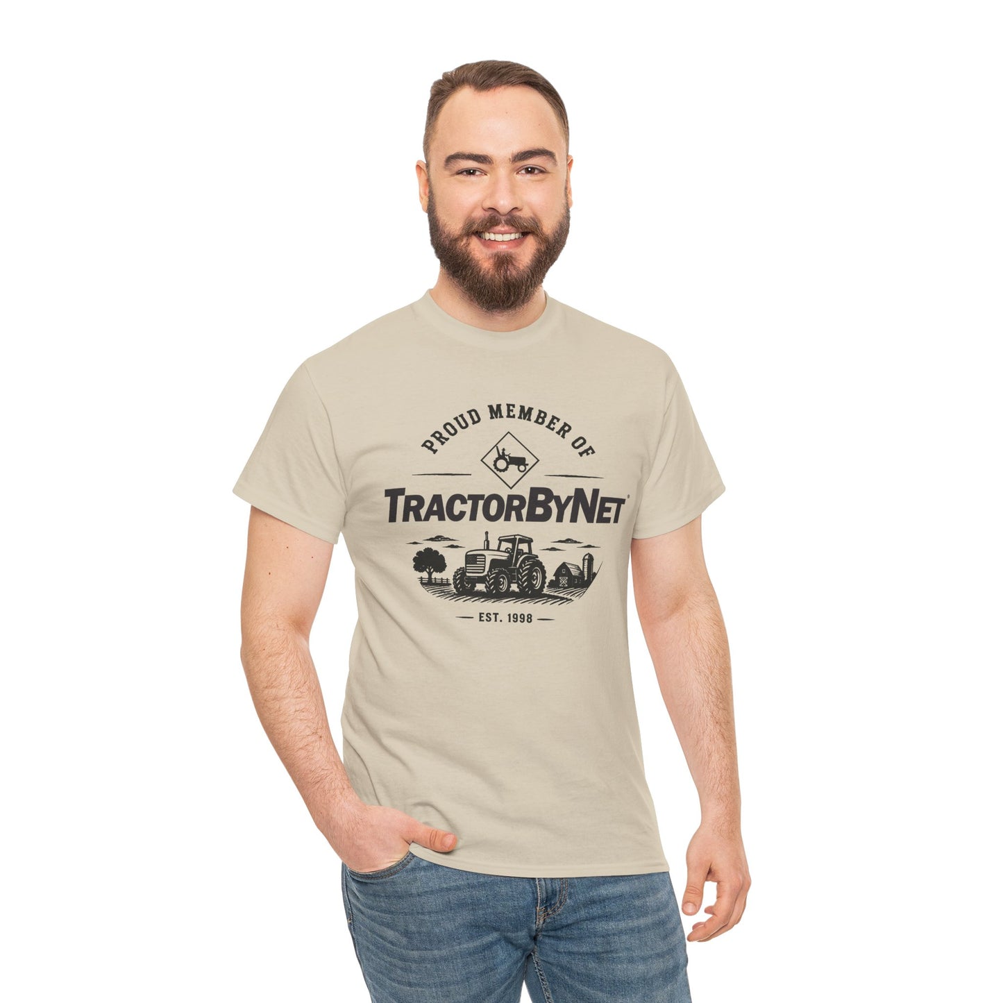 Tractorbynet Vintage Tractor T-Shirt — Proud Member Tee