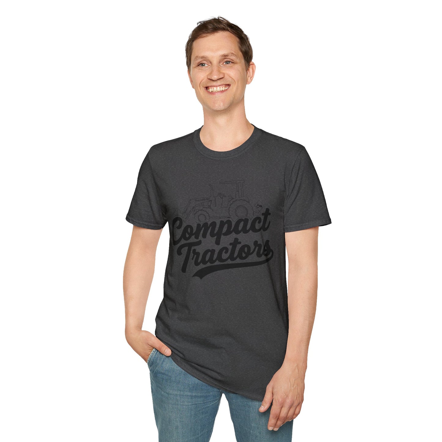 Compact Tractors T-Shirt — Vintage Tractor Graphic Tee