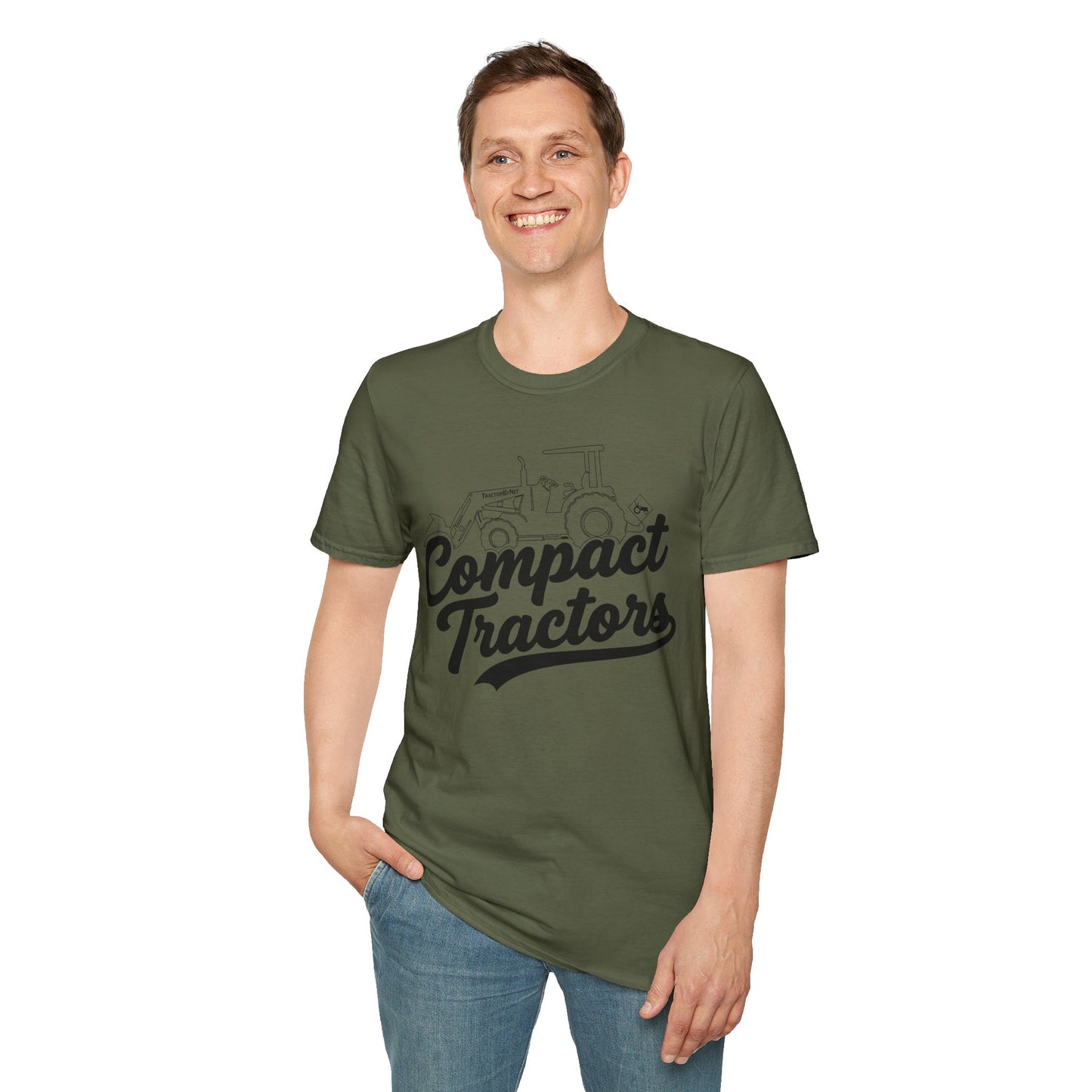 Compact Tractors T-Shirt — Vintage Tractor Graphic Tee