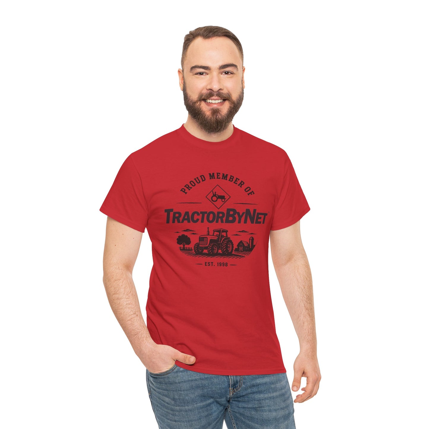 Tractorbynet Vintage Tractor T-Shirt — Proud Member Tee