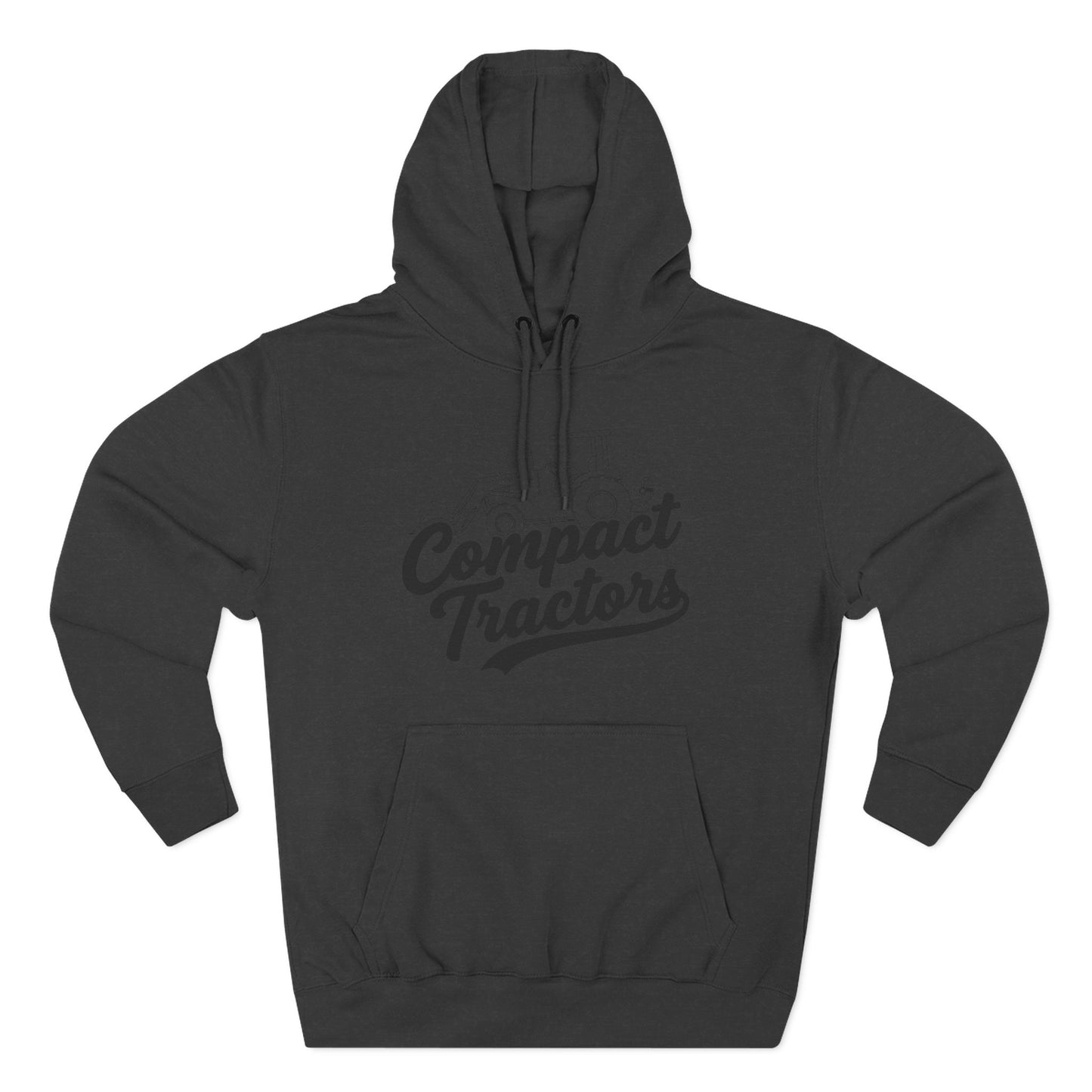 Compact Tractors Hoodie — Vintage Tractor Graphic Pullover