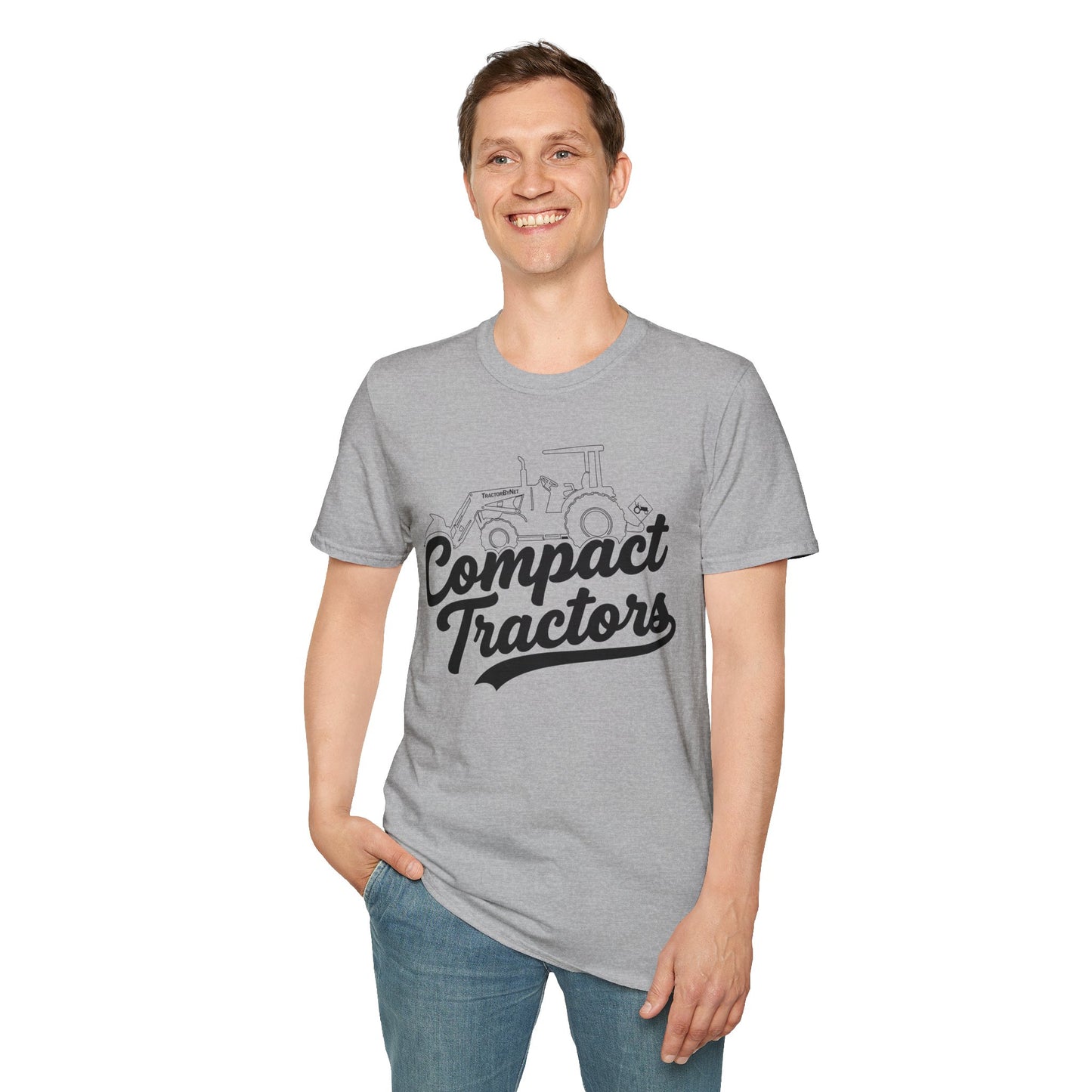 Compact Tractors T-Shirt — Vintage Tractor Graphic Tee
