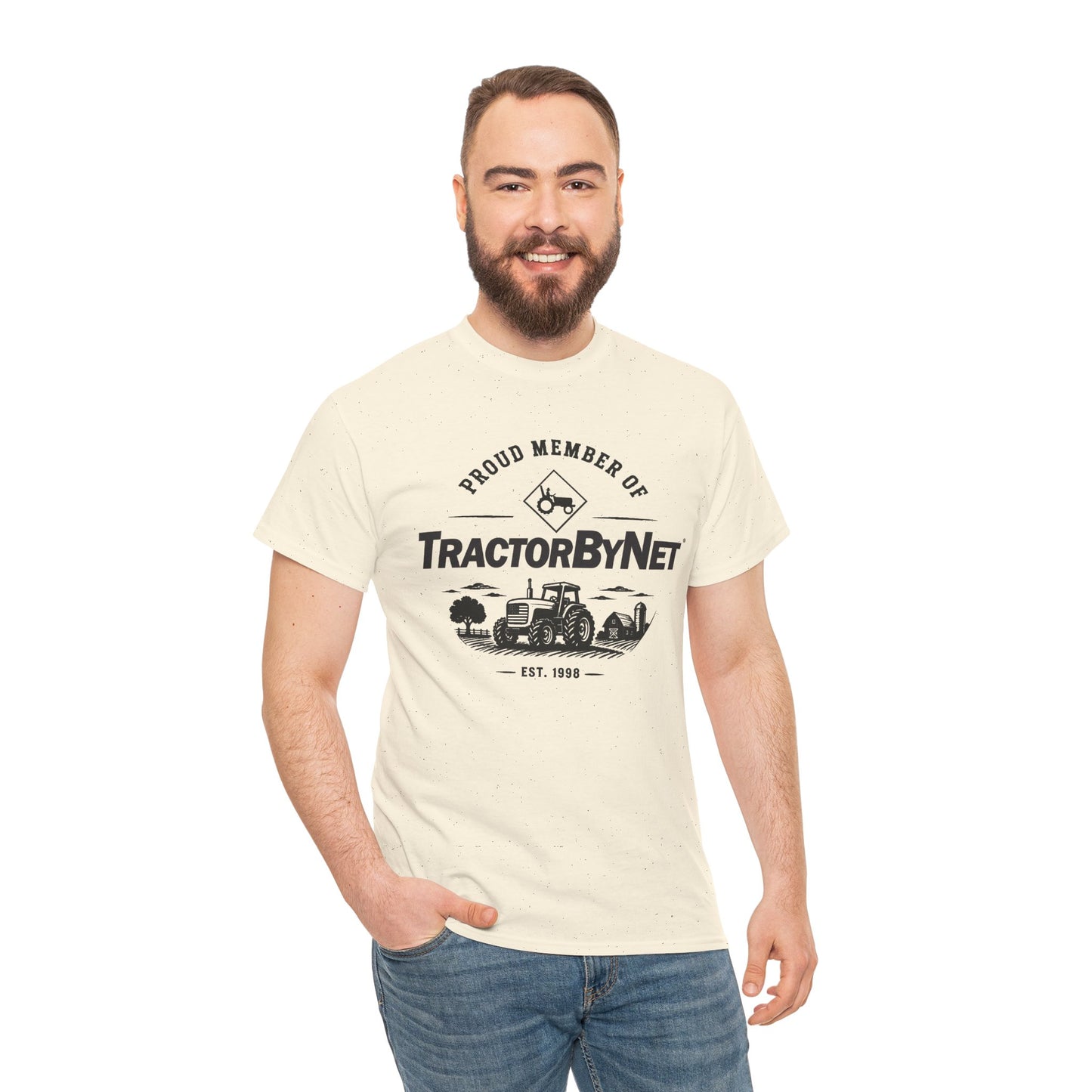 Tractorbynet Vintage Tractor T-Shirt — Proud Member Tee