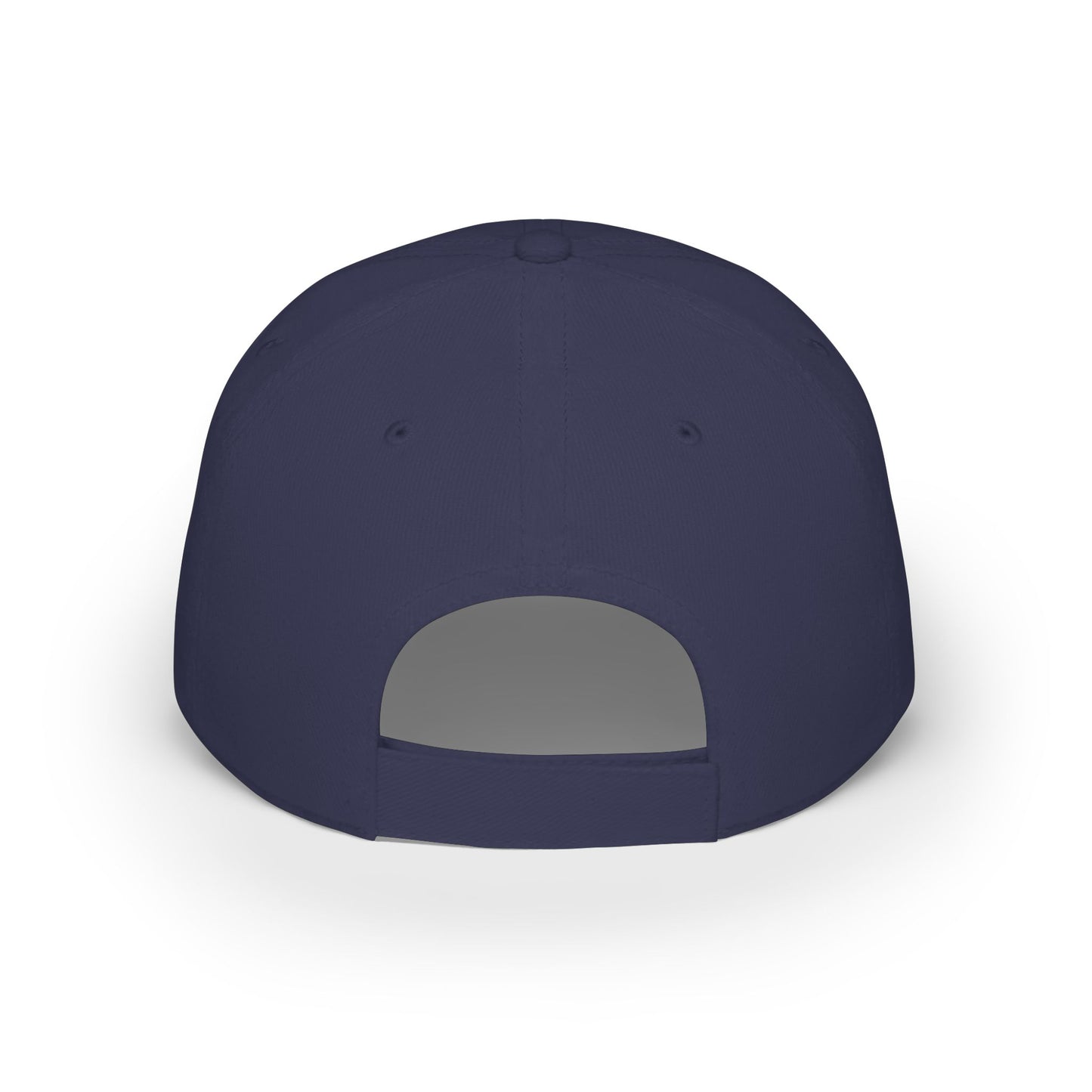TractorByNet Low-Profile Baseball Cap — Red Farm & Tractor Logo Hat