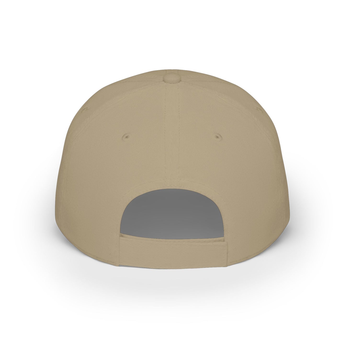 TractorByNet Low-Profile Baseball Cap — Red Farm & Tractor Logo Hat