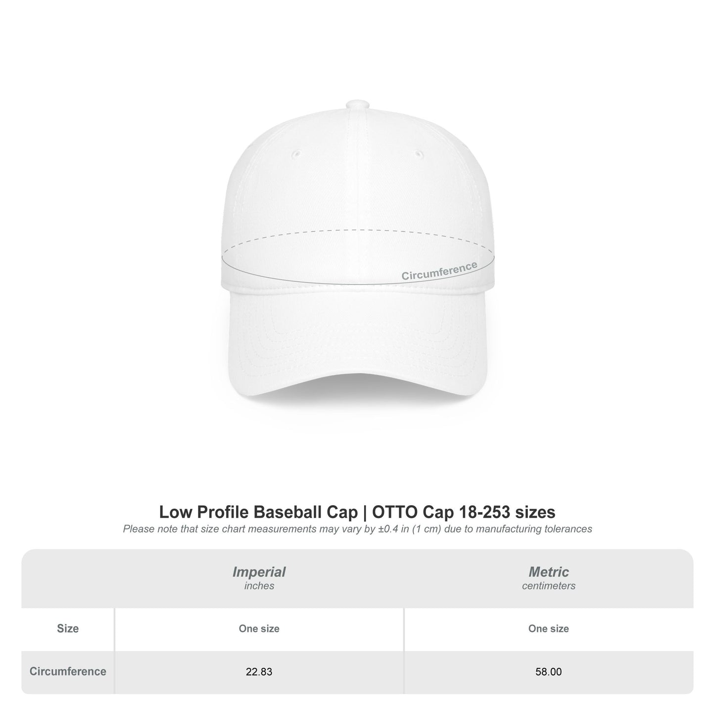 TractorByNet Low-Profile Baseball Cap — Red Farm & Tractor Logo Hat