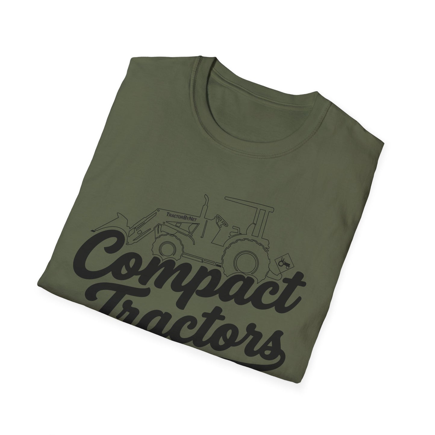 Compact Tractors T-Shirt — Vintage Tractor Graphic Tee