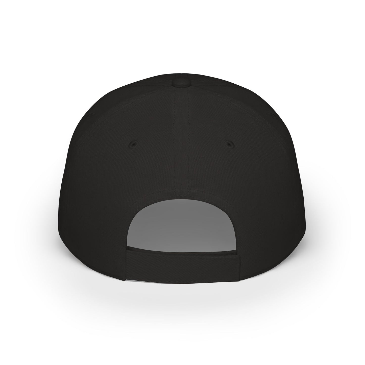 TractorByNet Low-Profile Baseball Cap — Red Farm & Tractor Logo Hat