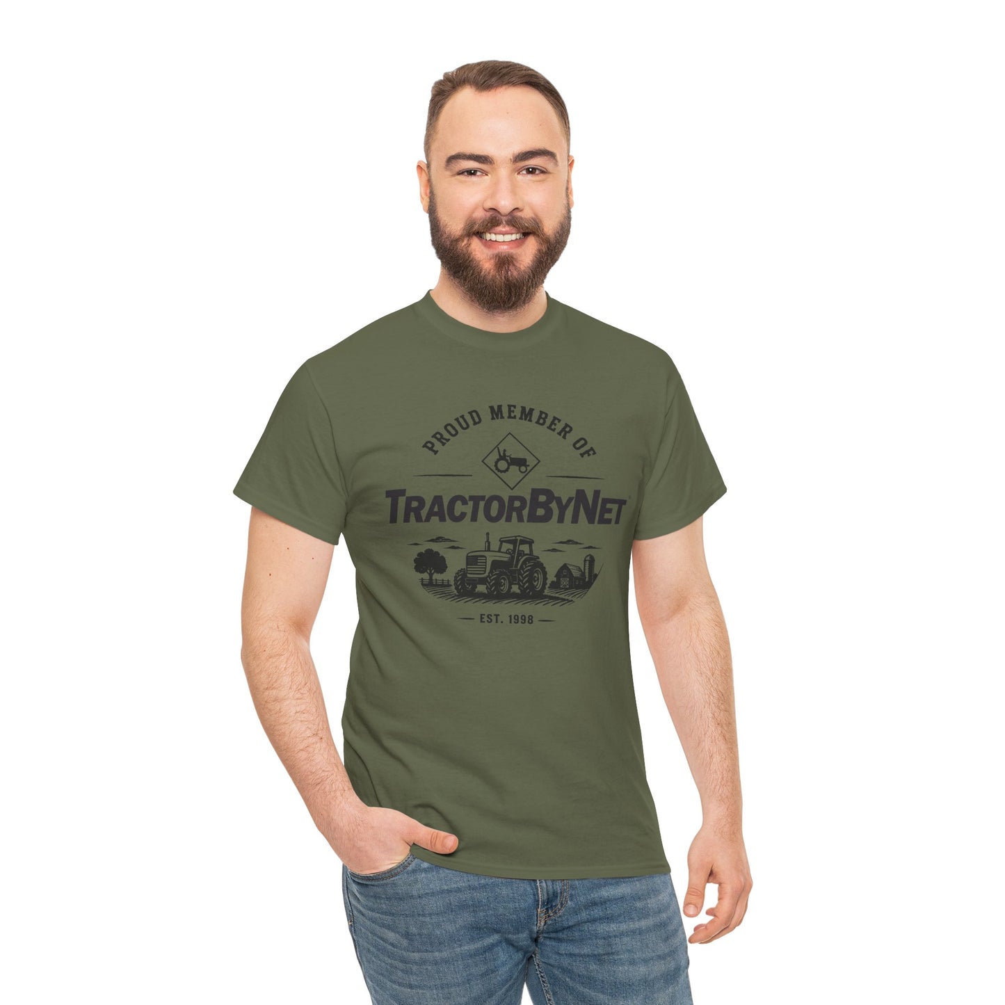 Tractorbynet Vintage Tractor T-Shirt — Proud Member Tee