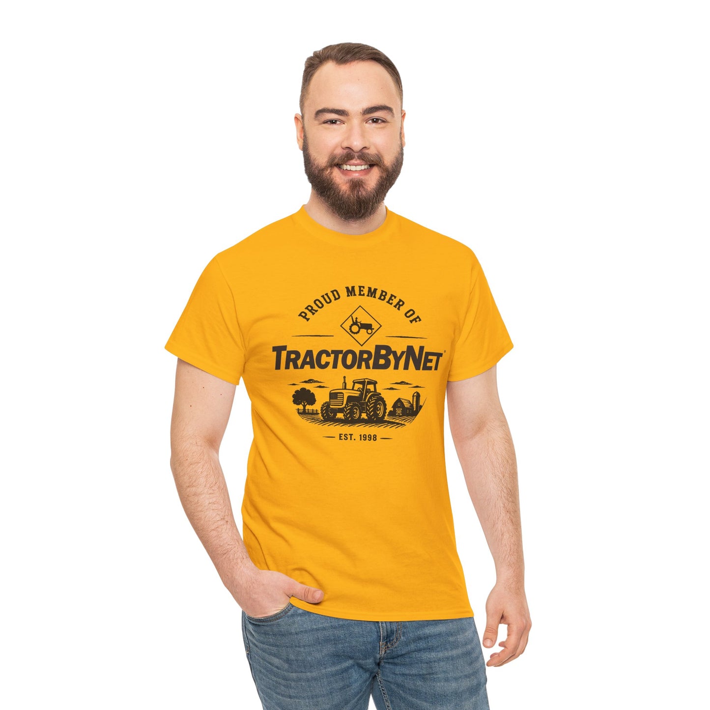 Tractorbynet Vintage Tractor T-Shirt — Proud Member Tee