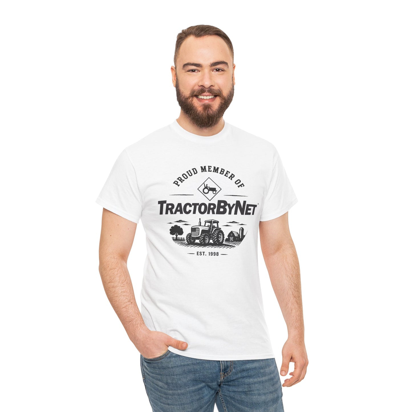 Tractorbynet Vintage Tractor T-Shirt — Proud Member Tee